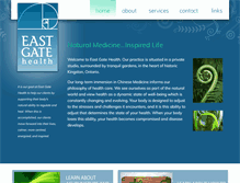 Tablet Screenshot of eastgatehealth.com